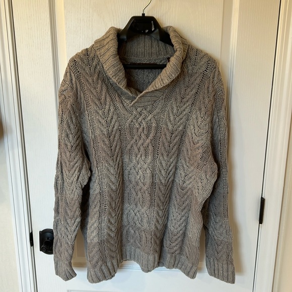 Perry Ellis Prremium Two Tone Pull Over cardigan sweater Size XXL - Picture 1 of 6